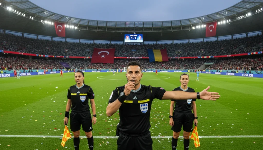 François Letexier Türkiye-Romanya Maçında Hakem Olarak Atandı