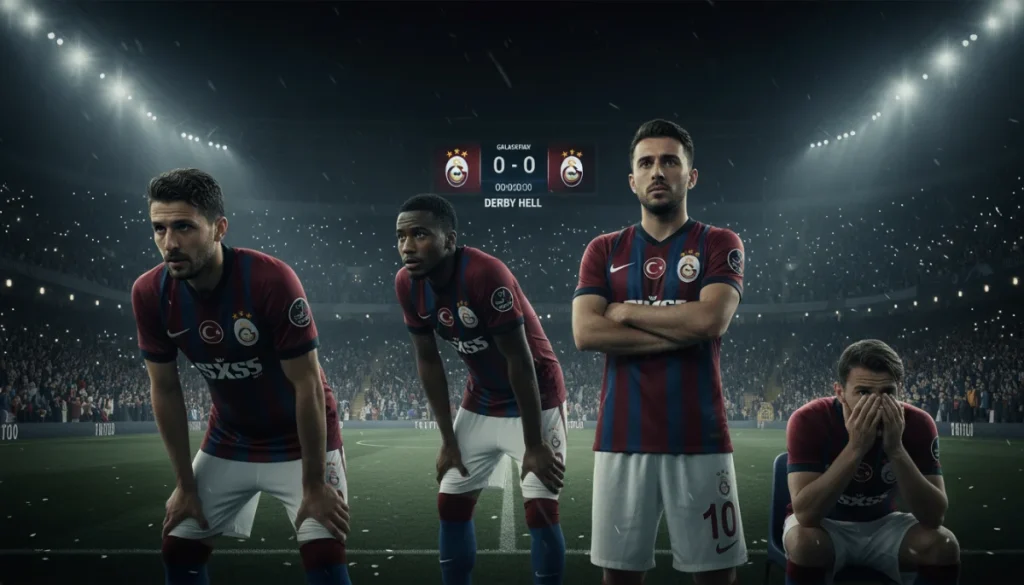 Trabzonspor’un Galatasaray Maçı Öncesindeki Kart Sınırındaki Oyuncuları