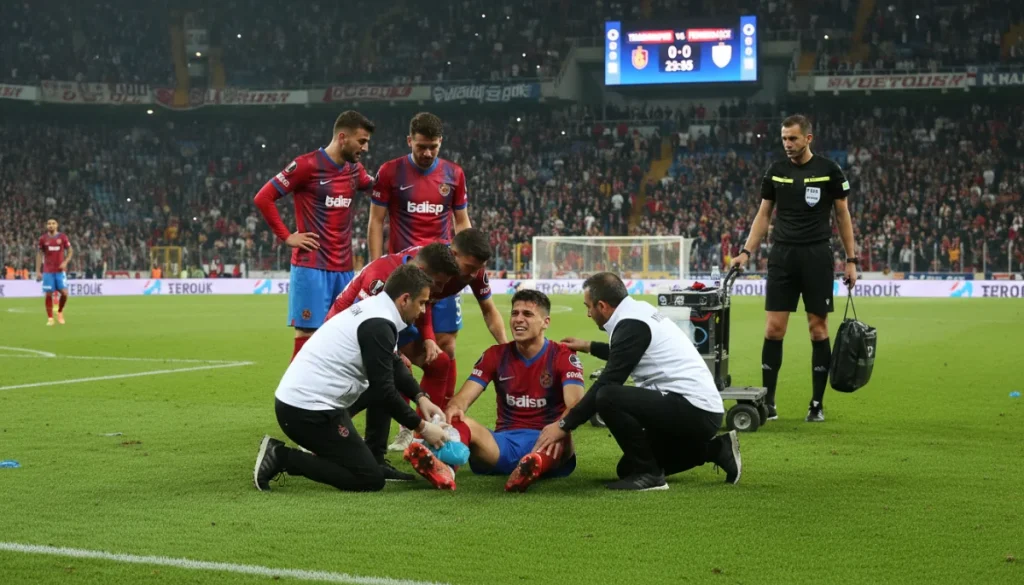Trabzonspor’un Galatasaray Maçındaki Zorluğu: Arseniy Batagov’un Sakatlığı