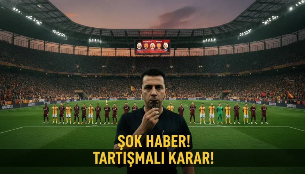 Süper Lig 7. Haftasında Hakem Atama Süreci Değişti